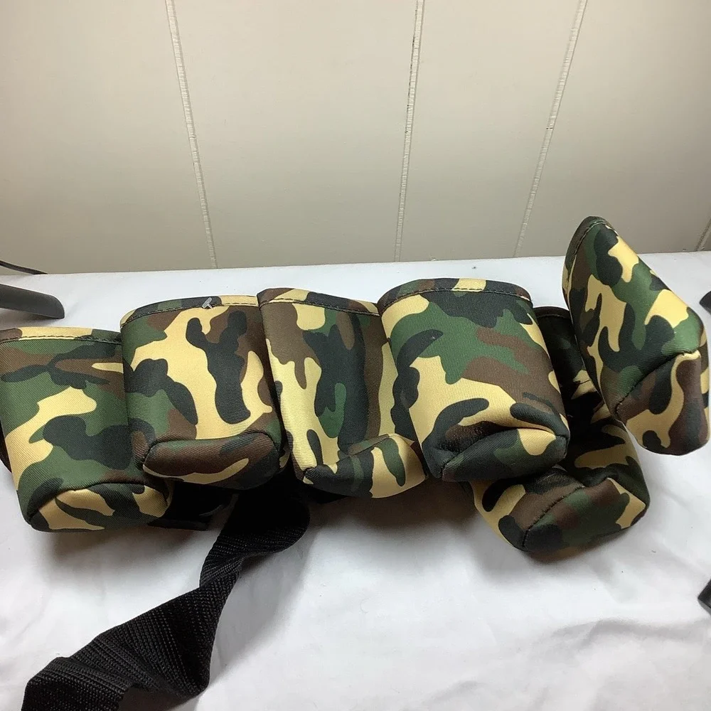 Woodland Camo 6+1 Pod Harness‎ for Paintball Gear